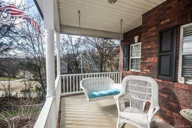While away your evenings on this spacious front po