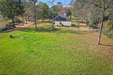 Aerial view facing the back of the home