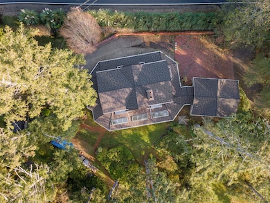 Drone View of House