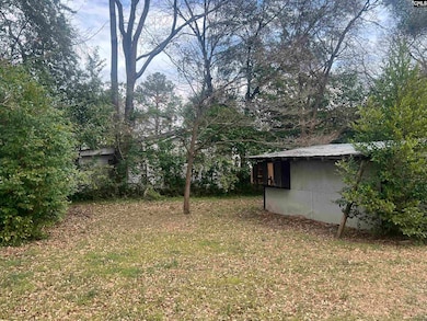 Lots of room, completely fenced in, and an old shed that we heard was a hot dog stand years ago!