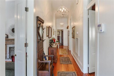 As you step in the front door, the beautiful cente