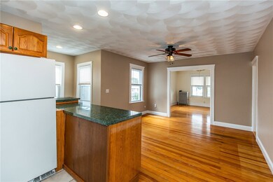 Second Floor Kitchen Facing Dining and Living Room