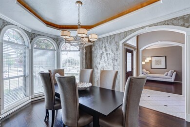 Another view of this beautiful formal dining room.