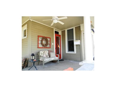 Inviting entry beckons in friends and family.