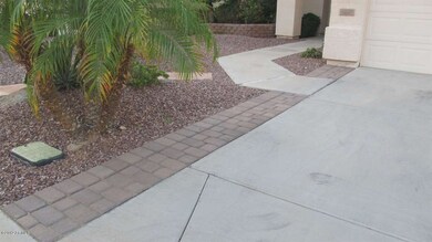 Beautiful  Pavers Line the Walkway
