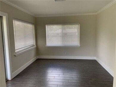 Bright room off kitchen