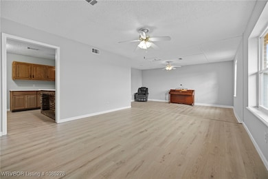 view when entering from front door