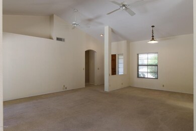Looking back towards front door