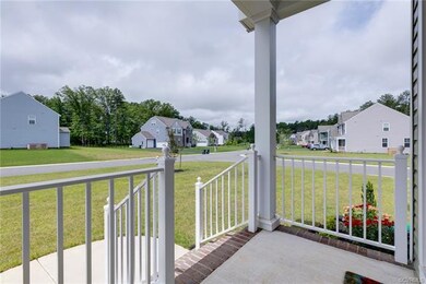 Covered front porch