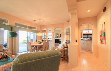 Open concept floorplan