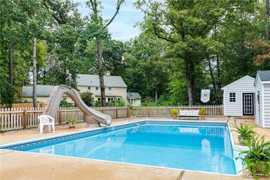 Attractive outbuilding houses pool mechanicals, wi