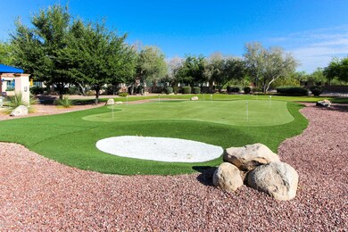 Sunflower Community putting green.