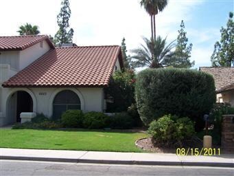 West side of property
