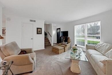 Side view of Living room