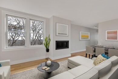 Living-Dining Room Staged
