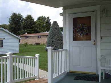 Exterior Front. This shows the side door and the w