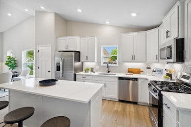 Picture is from our Bailey model, colors and options will vary in actual home.