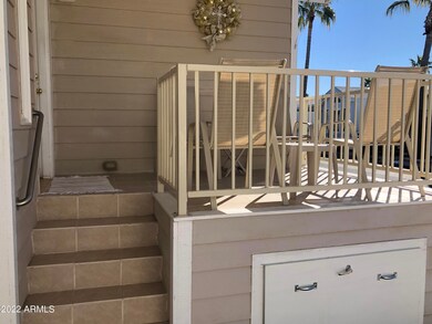 TILED DECK STEPS
