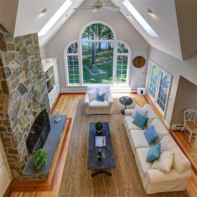 View from the balcony above.