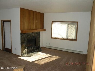 Living Room With Fireplace