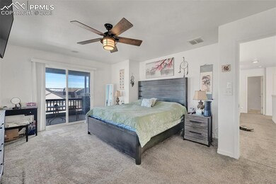 Owner suite with private balcony and 5 piece bathr