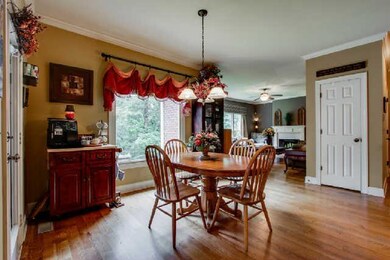 The Breakfast Room completes the open layout of th