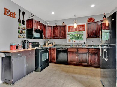 Large eat in kitchen