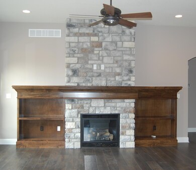 Built-Ins in Living Room