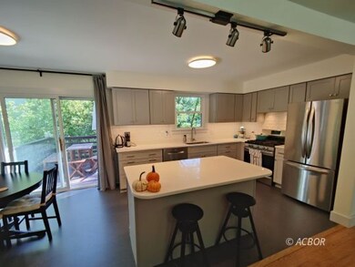 Kitchen and living room