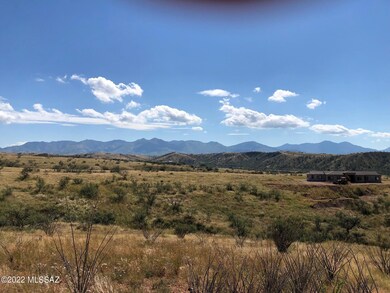 View of the Patagonia Mtns
