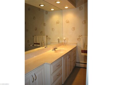 Main bath with tub and shower