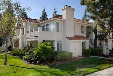 Surrounded by plenty of lush landscaping