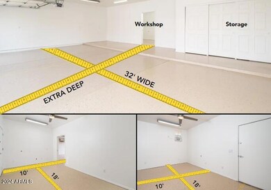 Expansive Garage & Workshop