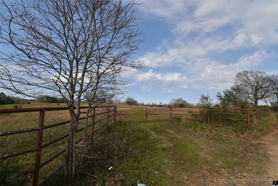 Entry gate at the southwest corner of the property