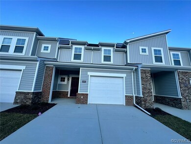 Multi unit property featuring a garage