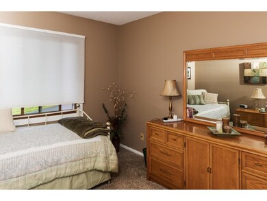 Second bedroom on main level features contemporary