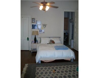 Bedroom. Spacious bedroom with original pocket doo