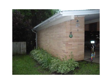 Garden Area. Along side of carport