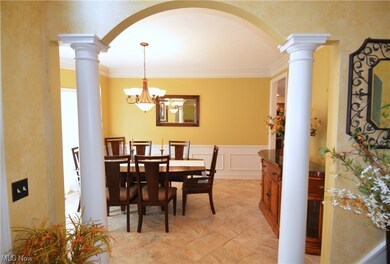 View of dining room from foyer