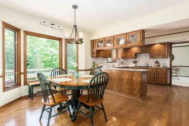 kitchen with eating area