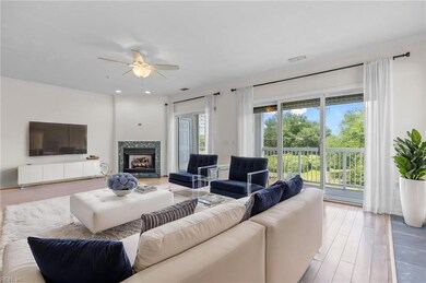 Great Room. This photo is virtually staged.