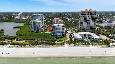 View of urban area with expansive coastline