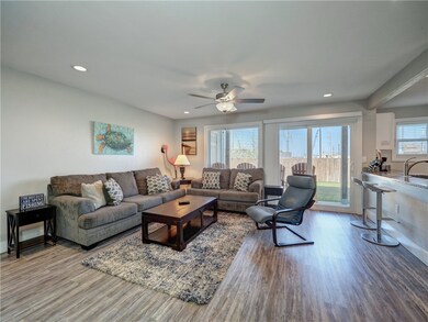 Spacious living room