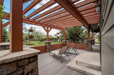 front deck with doors to family room