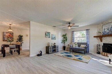 open to dinning and kitchen