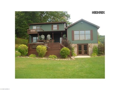 View of home from the lake side.