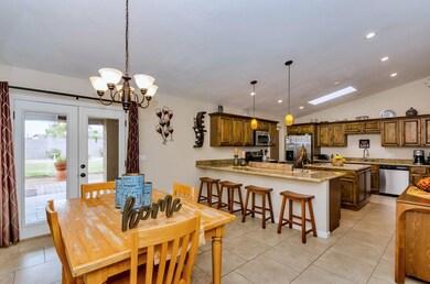 Large open kitchen