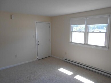 Living room with Berber carpet