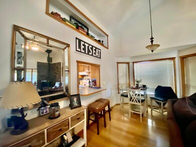 Dining area with pass thru