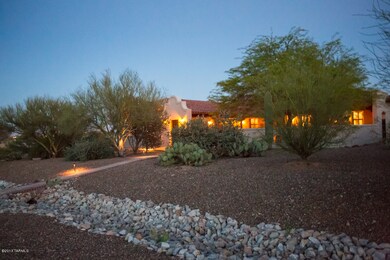 Night Front View of Home